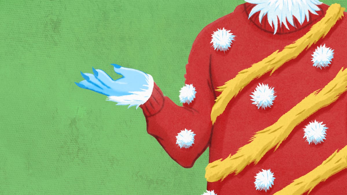 The good the bad and the ugly sweater hotsell