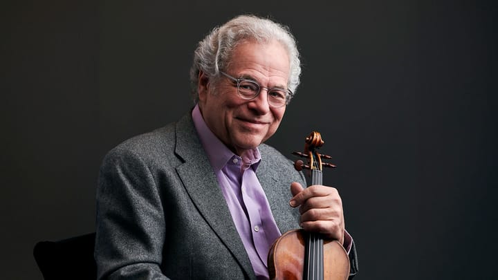 Itzhak Perlman with the SF Symphony